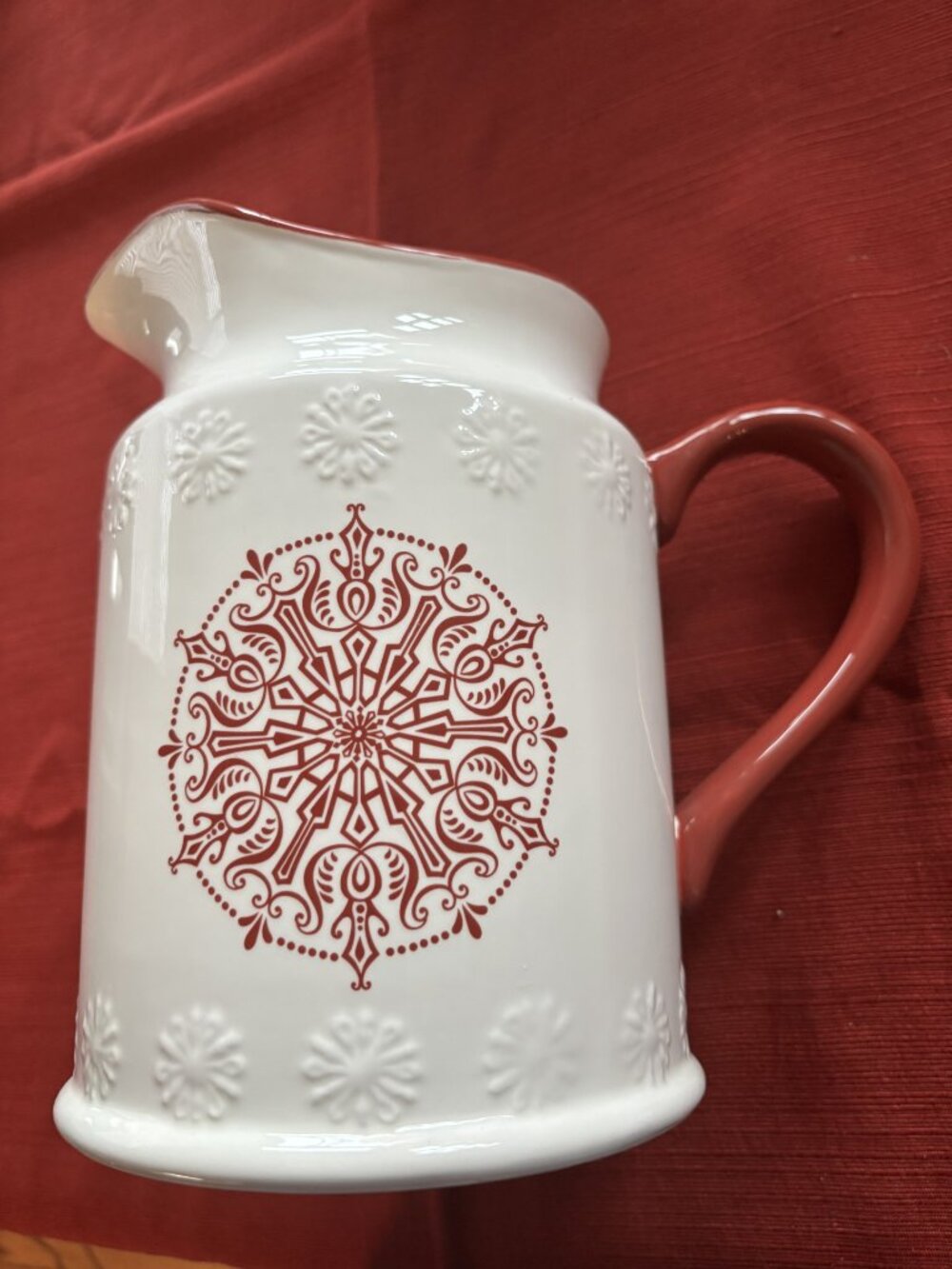 Christmas Pitcher - Picture 2 of 5